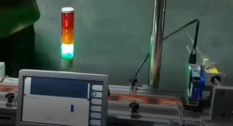 (口罩醫材高速連續式噴印)[高解析噴印機]-RX/RA  勁騰興業 噴碼機 噴字機